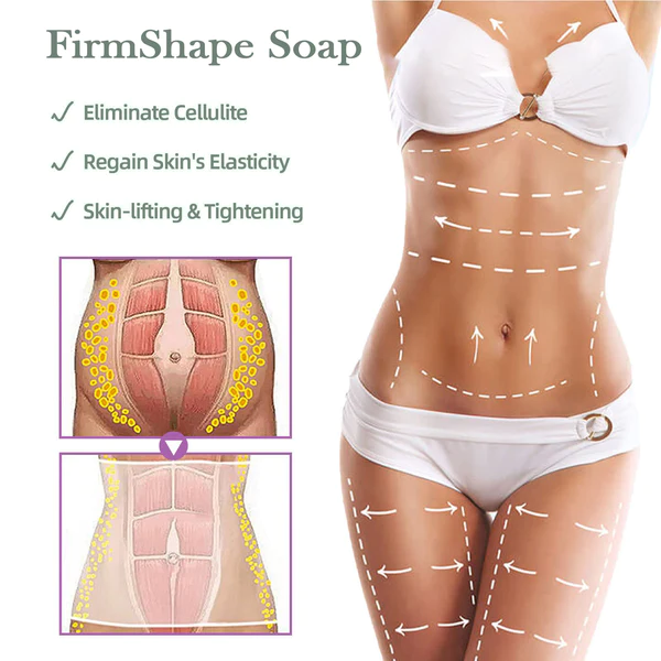 Fivfivgo™ Anti-Cellulite-Seife zur fettreduzierenden, körperkonturierenden Cellulite-Eliminierung
