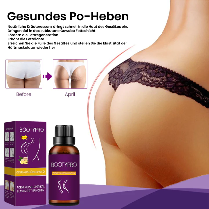 BootyPro Hüftstraffendes Massageöl