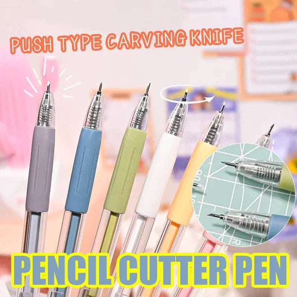 Cartoon-Muster Student Utility Knife Stift