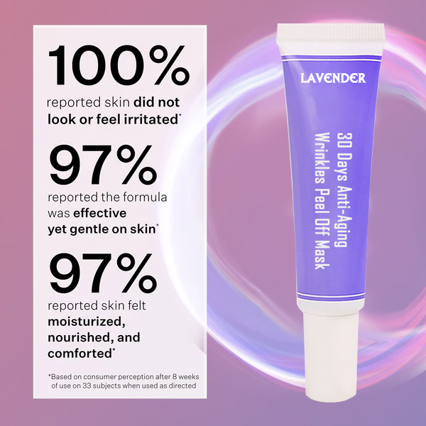 Lavender 30 Days Anti-Aging Wrinkles Peel Off Mask