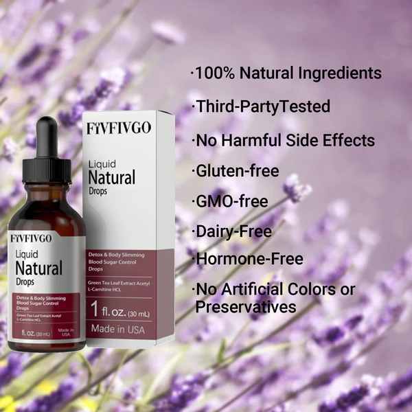 Fivfivgo™ Natural Detox & Body Sculpting Blood Sugar Drops