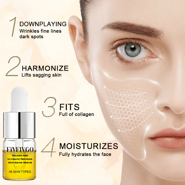 Fivfivgo™ BeautFPRO Golden Age Ultimate Refining Anti-Aging Serum