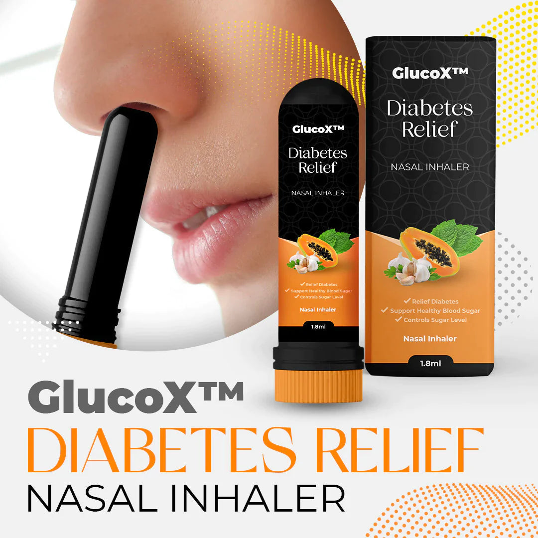 GlucoX™ Diabetes Relief Naseninhalator