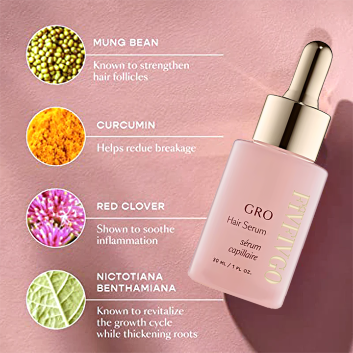Fivfivgo™ Hair Serum for Thicker, Visibly Longer Hair - Vegan Hair Growth Serum