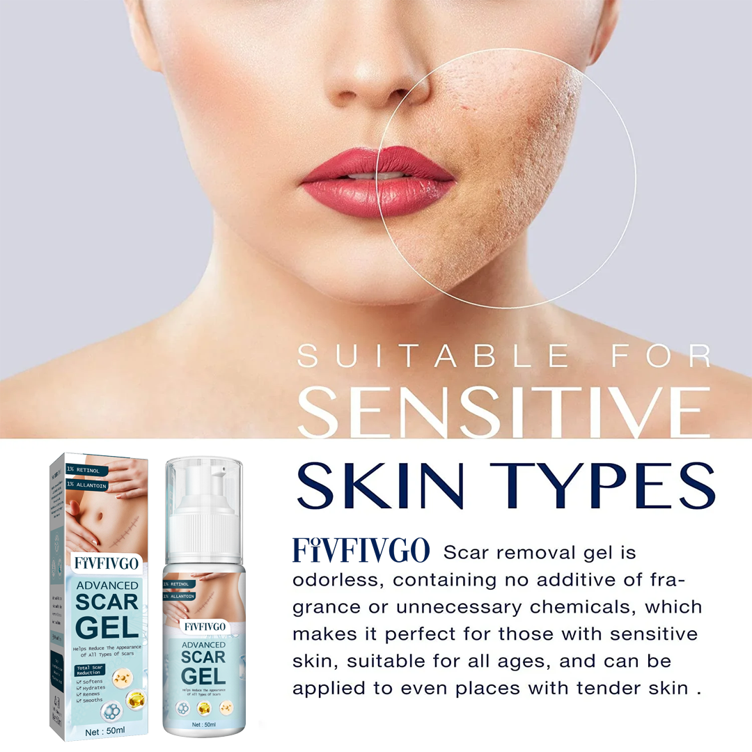 Fivfivgo™ RemoveScar 100% Advanced Scar Remove gel