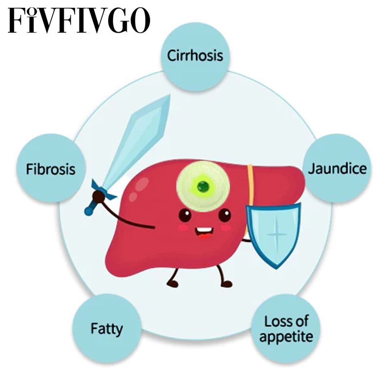 Fivfivgo™ Intensives antioxidatives Leberreinigungspflaster mit Burst Beads