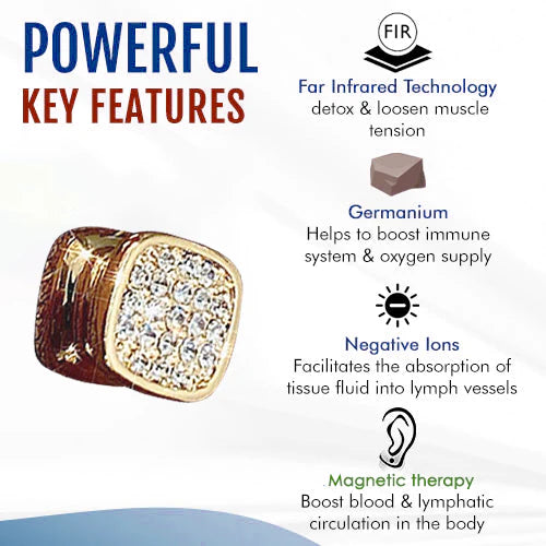 ShinySkinny™ LymphaCircurl Double-sided Earrings