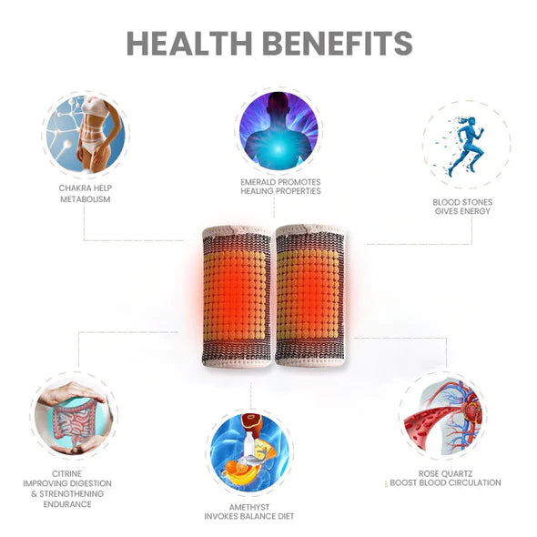 Tourmaline Thermal Circulation Self-heating Shaping Sweatband