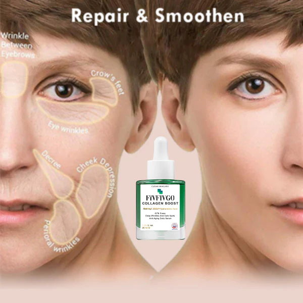 Fivfivgo™ Luxury Collagen Boost Anti-Aging Serum For Remove 97% Deep Wrinkles & Dark Spots