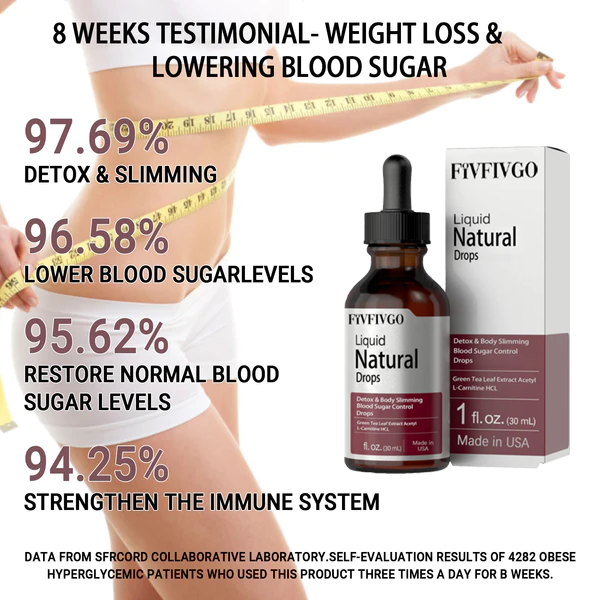 Fivfivgo™ Natural Detox & Body Sculpting Blood Sugar Drops