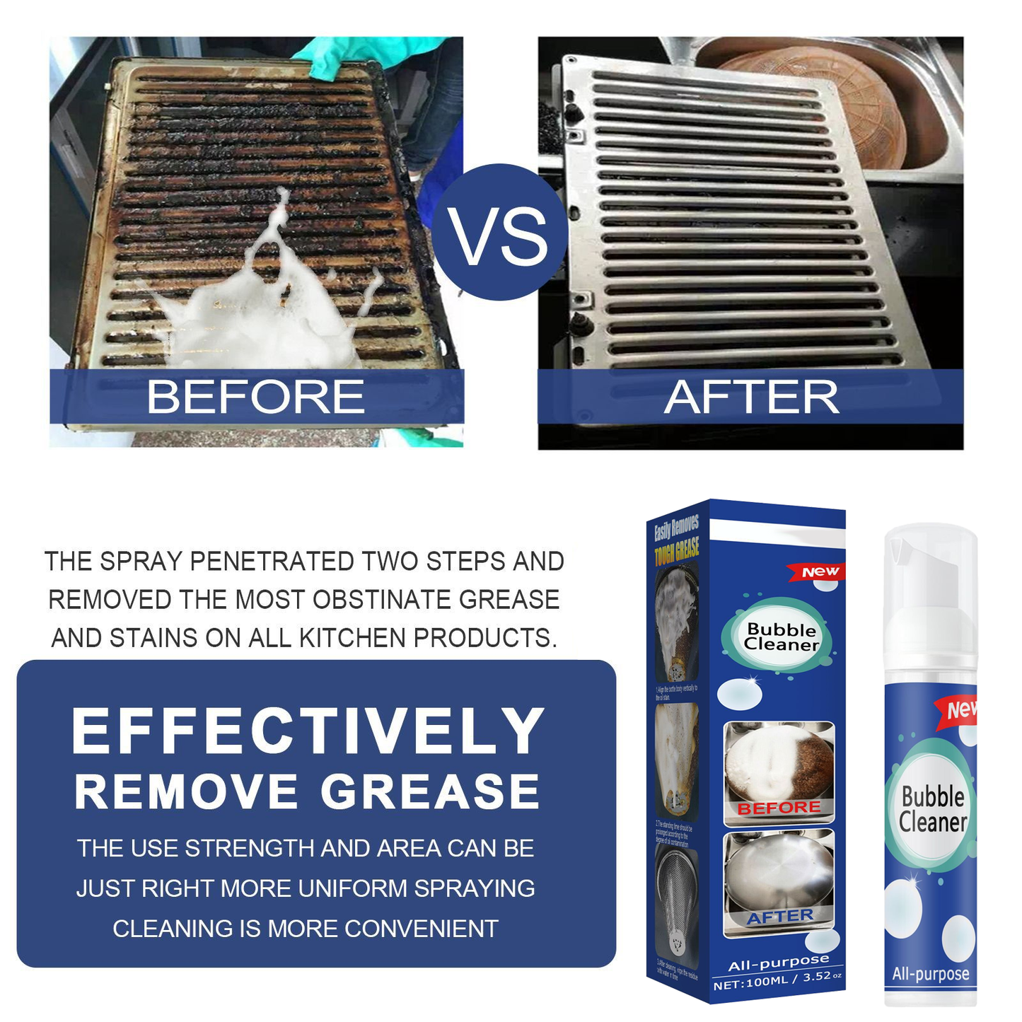 All Purpose Rinse Cleaning Foam
