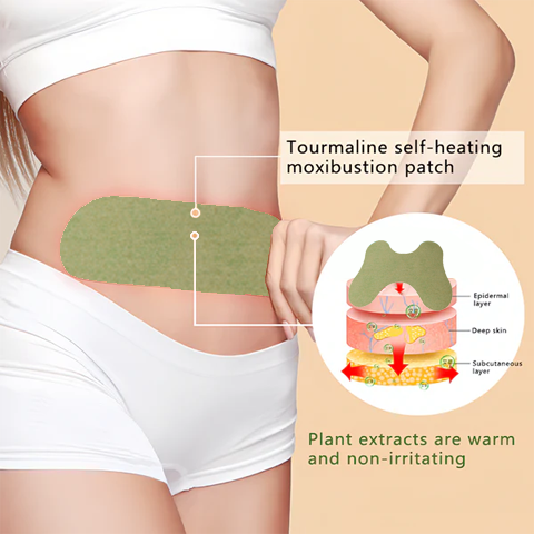 Fivfivgo™ Tourmaline Self-heating Moxibustion Patch