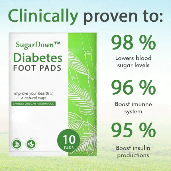 SugarDown™ Diabetes-Fußpads