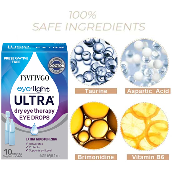 Fivfivgo™ EYELIGHT Ultra Eye Therapy Gleitende Augentropfen