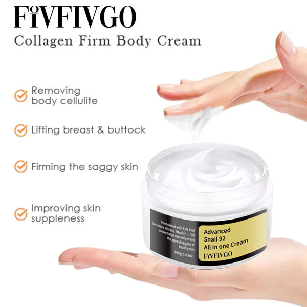 Fivfivgo™ Koreanisches Schneckenkollagen Lifting & Straffende Körpercreme