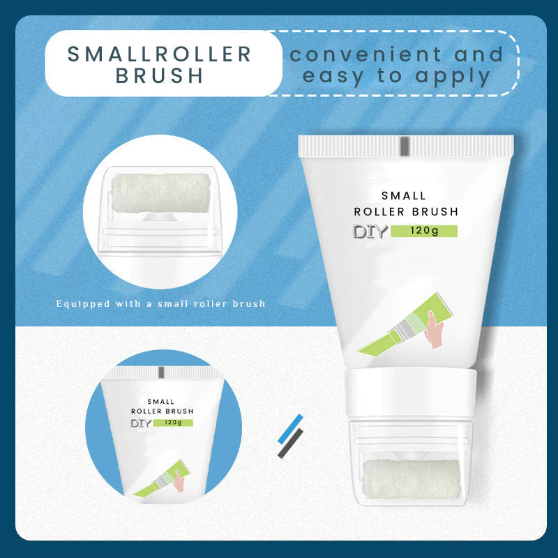 SMALL ROLLING BRUSH WALL LATEX PAINT