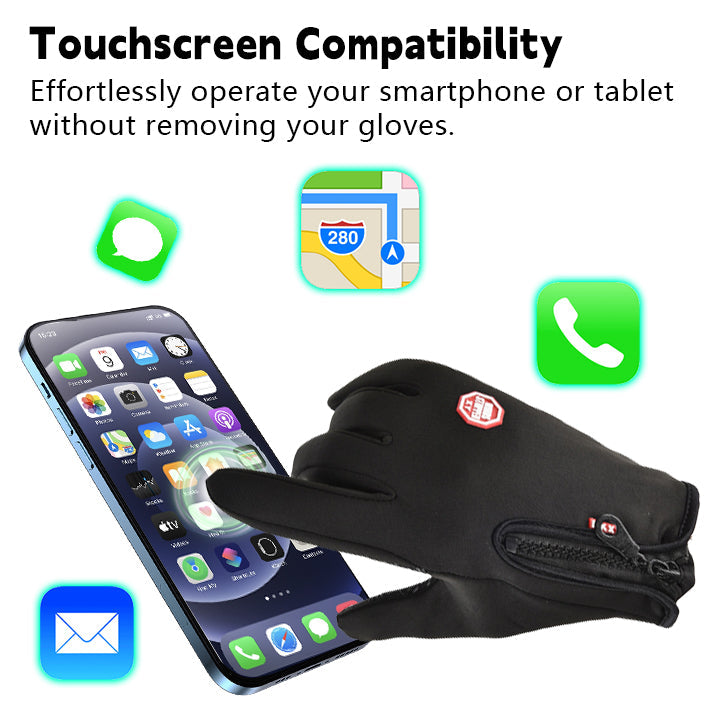 Fivfivgo™ Winter Thermal Gloves - Waterproof Touchscreen
