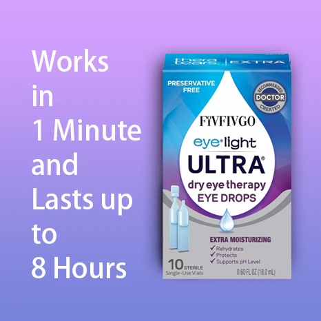 Fivfivgo™ EYELIGHT Ultra Eye Therapy Lubricant Eye Drops