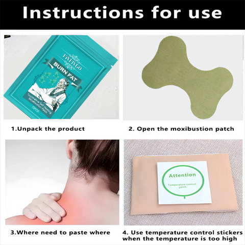 Fivfivgo™ Turmalin Selbst-Erwärmung Moxibustion Patch