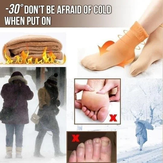 Unisex Snugly Velvet Winter Thermal Socks