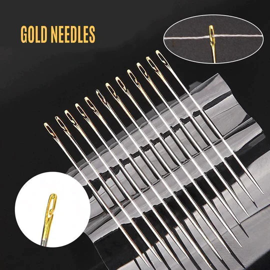 Self-Threading Needles