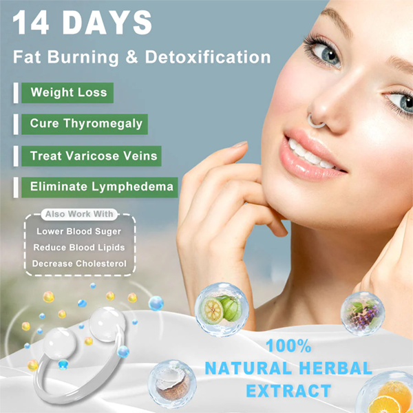 Fivfivgo™ 2023 Body Detox & Fat Burn Liver and Lung Cleanse Essential Oil Nose Ring