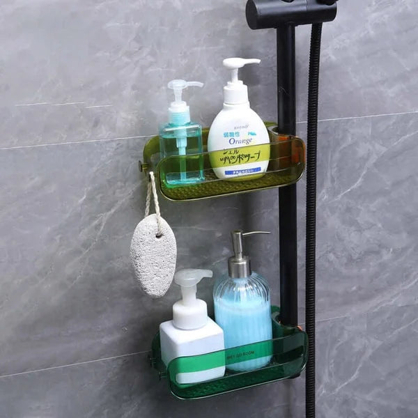 2 in 1 Snap On Sink Organizer
