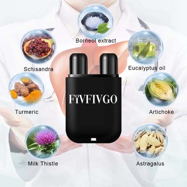 Fivfivgo™ Vegane Leberreinigungs-Entgiftungs- und Nasen-Kräuterbox zur Reparatur