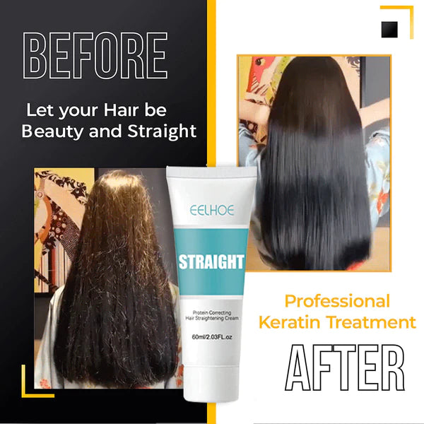 Keratin Correcting Hair Straightening Cream