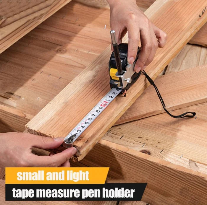 Tape Measure Fixed Clip Easy for Mark Scribing Drawing Lines