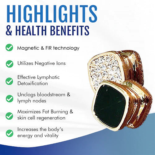 ShinySkinny™ LymphaCircurl Double-sided Earrings