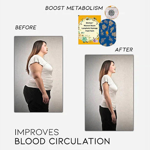 Slimfast™ Warmer Dampf-Lymphdrainage-Fußsohlen