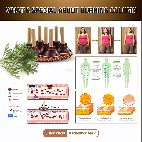 Herbal Moxibustion Toxin Expelling And Slimming Burning Column