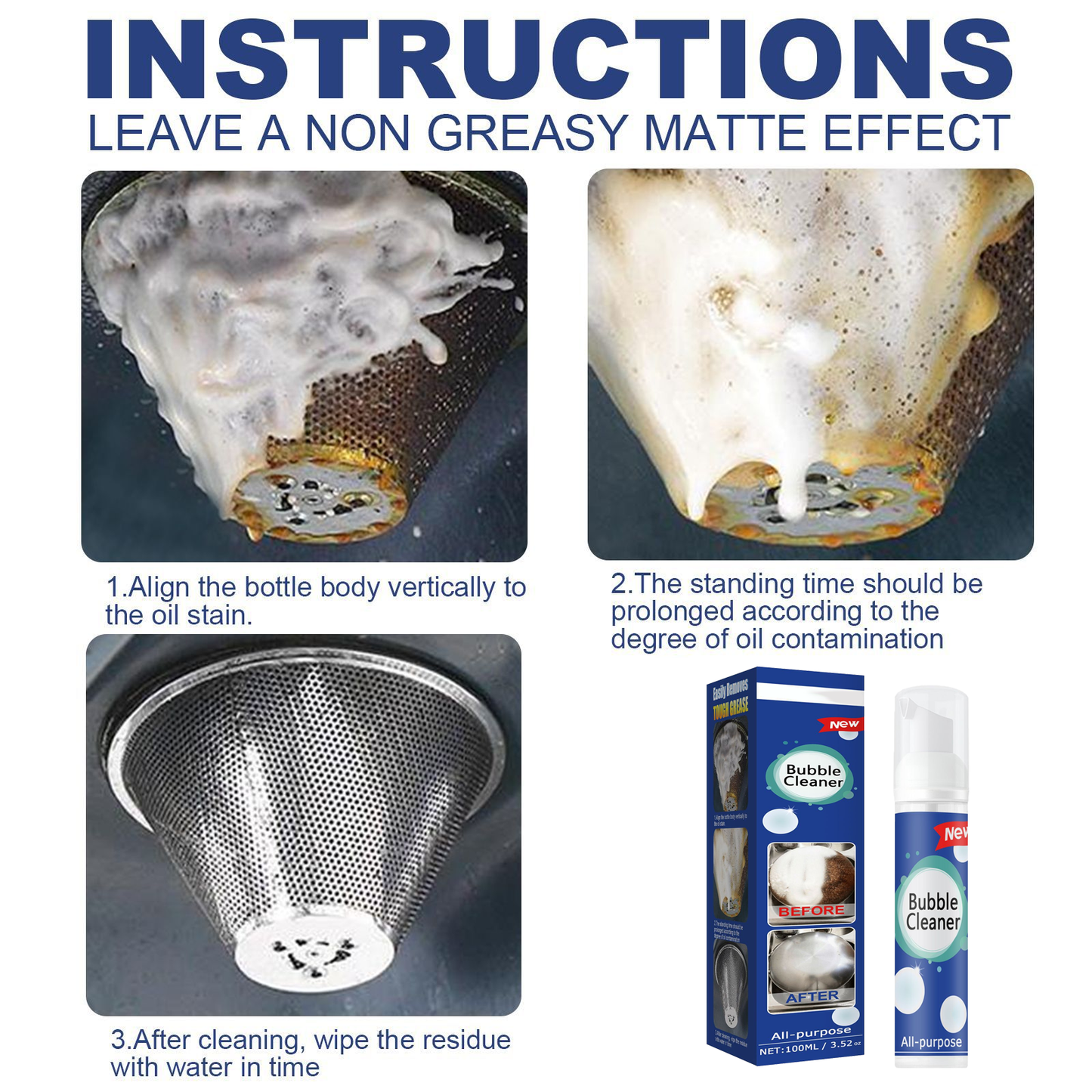 All Purpose Rinse Cleaning Foam