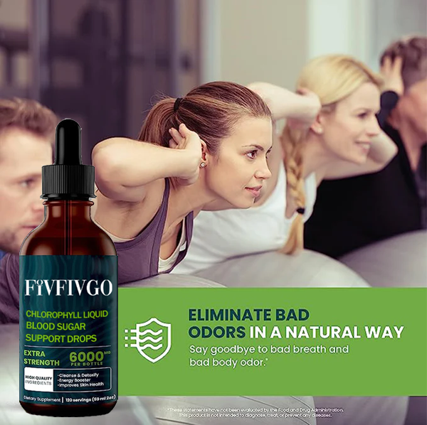 Fivfivgo™ Chlorophyll Liquid Natural Detox & Blood Sugar Support Drops
