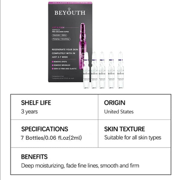 BeYouth™ Pro-Kollagen und Ceramid Lifting Ampulle Serum