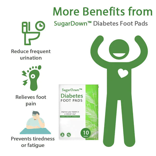 SugarDown™ Diabetes-Fußpads