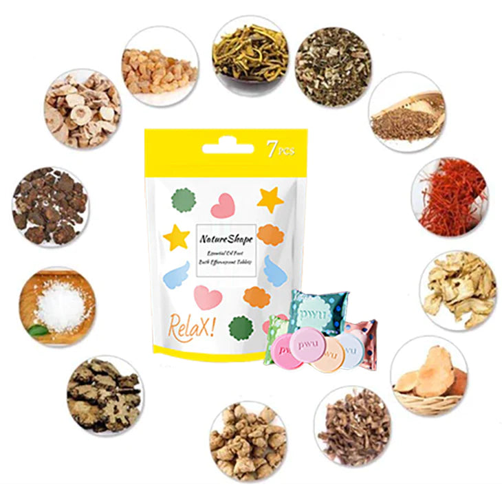 NatureShape™ Essential Oil Foot Bath Effervescent Tablets