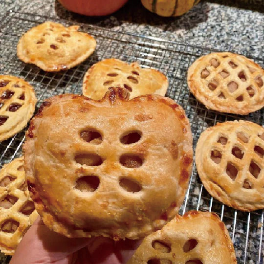 Festive Handmade Pie Molds