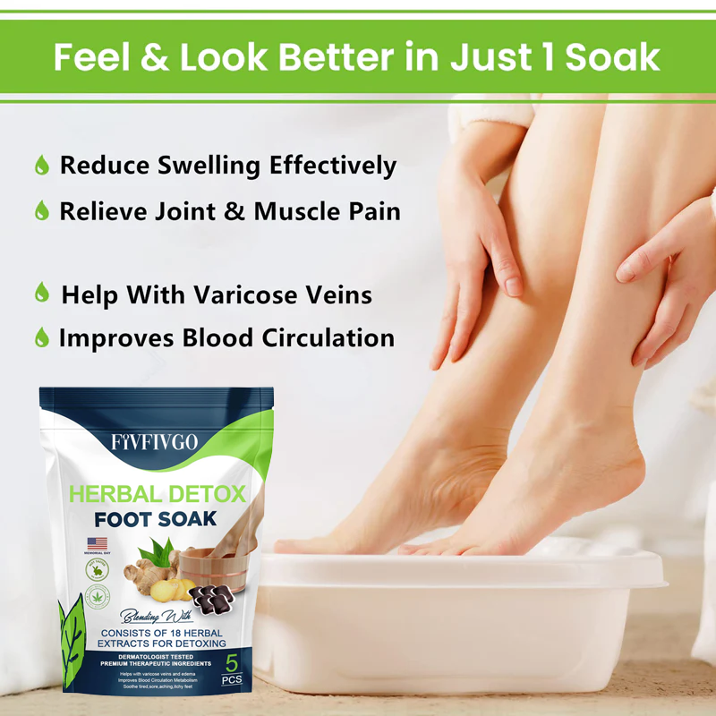 Fivfivgo™ Herbal Detox Foot Soak Beads