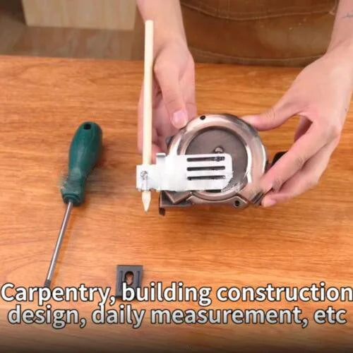 Tape Measure Fixed Clip Easy for Mark Scribing Drawing Lines