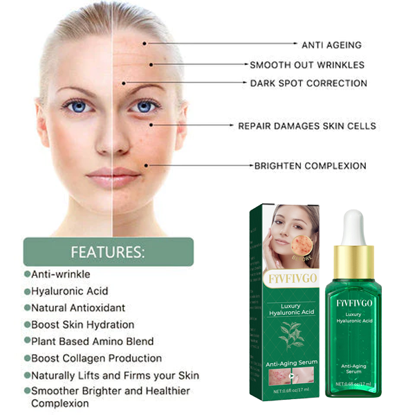 Fivfivgo™ Luxury Hyaluronic Acid Anti-Aging Serum