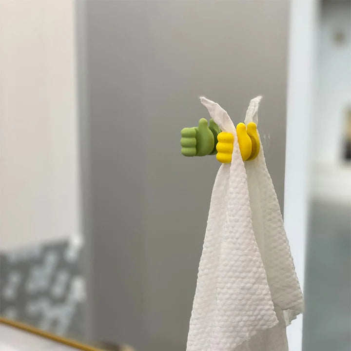 Thumbs Up Adhesive Hook