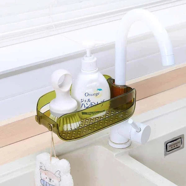 2 in 1 Snap On Sink Organizer