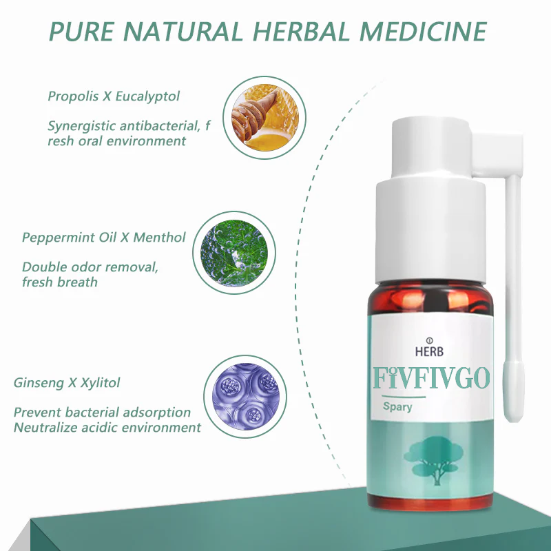 Fivfivgo™ Herbal Oral Relief Spray