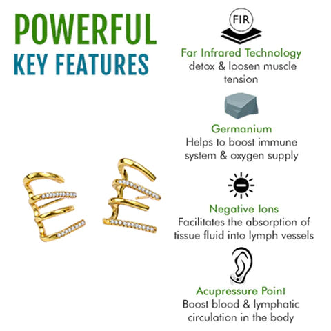 EarShape™ PLUS LymphTherapy Detox Schlankheits-Ohrringe