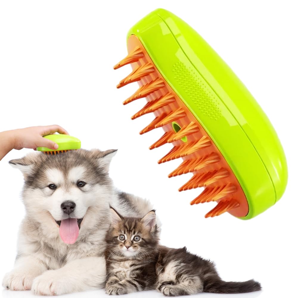 Lyseemin™ Patented Exclusive Rechargeable Steam Pet Brush