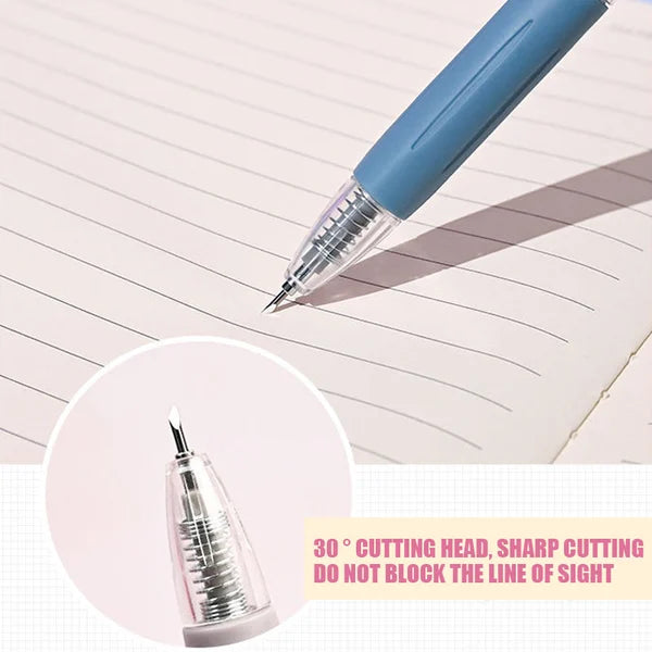 Cartoon-Muster Student Utility Knife Stift