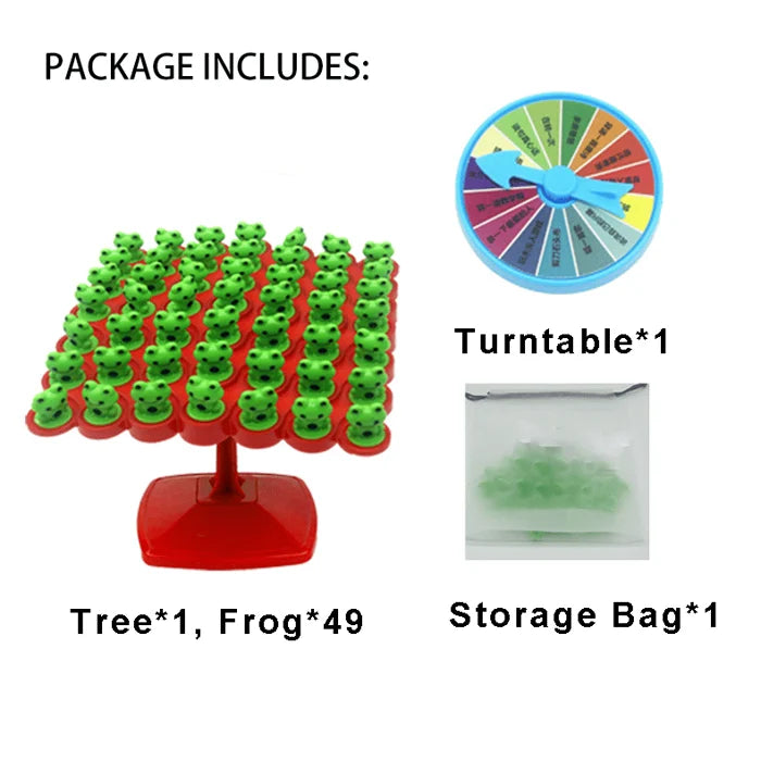 Balance Tree Frog Party Game