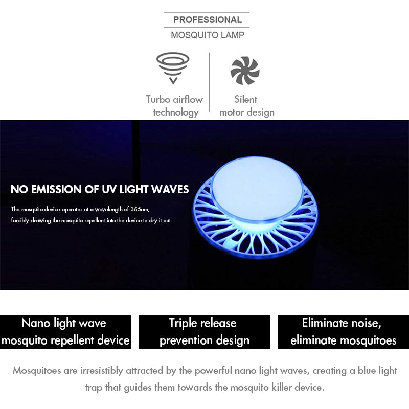 Fivfivgo™ USB Power Electric Mosquito Killer Lamp